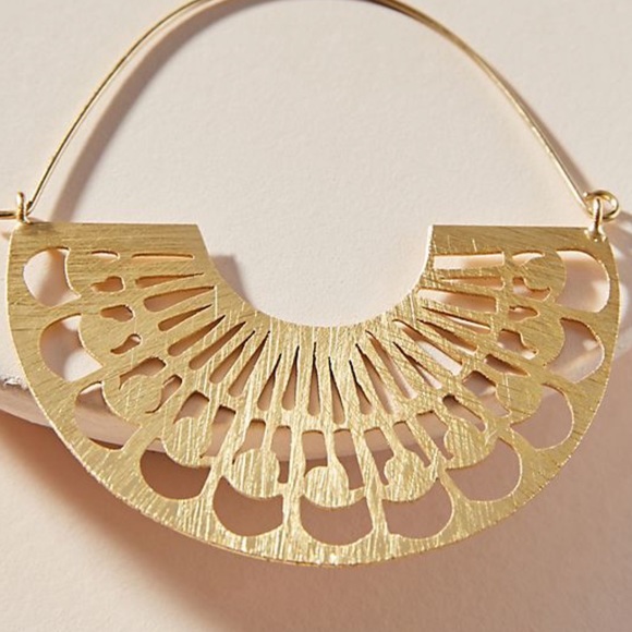 🔥NEW!🔥 Anthropologie Lucy Hoop Earrings - Picture 3 of 4